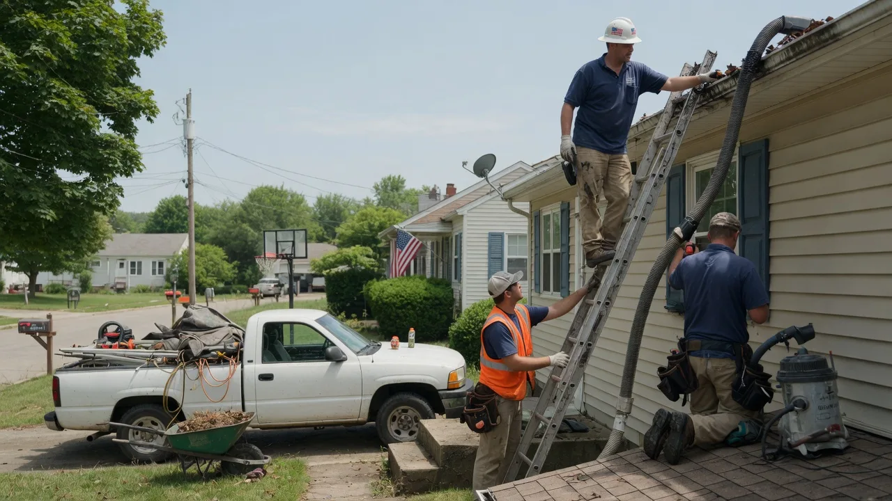 Gutter Installation in Versailles, IN near me